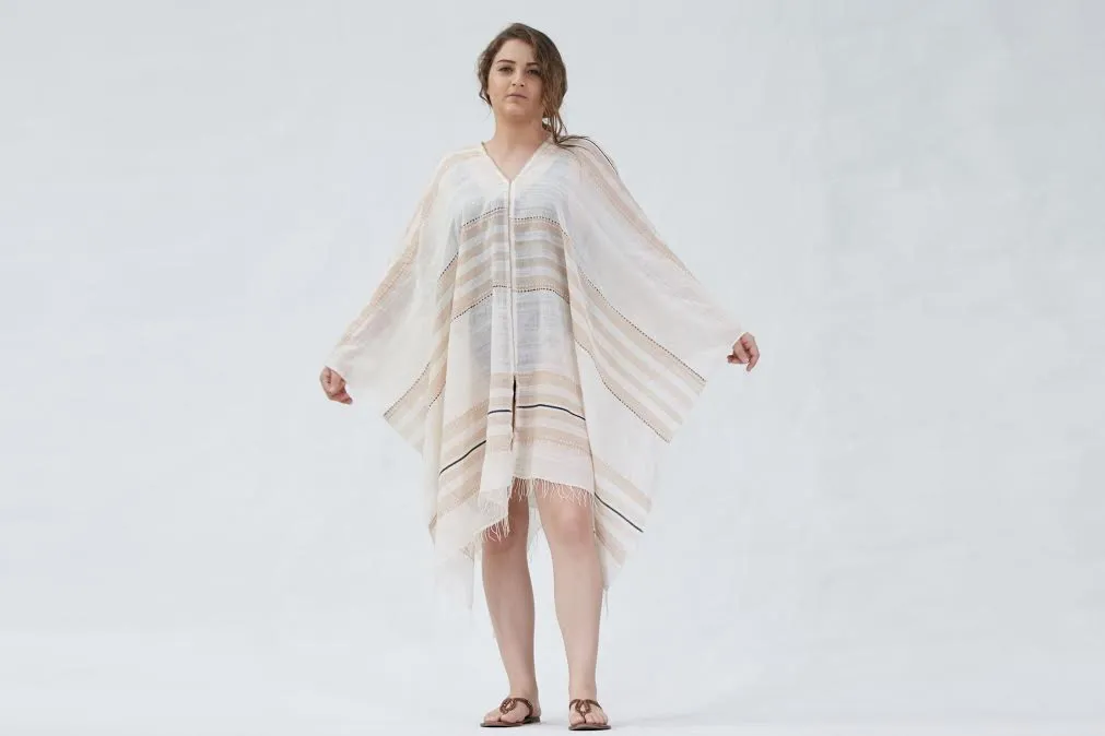 Amelia by SOSH - 3 in 1 Caftan, Poncho & Scarf