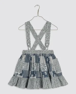 Aria Skirt- Patchwork Print Floral