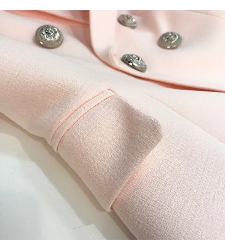 Blazer - Dames - Baby Pink, Elegant en Comfortabel voor elke gelegenheid