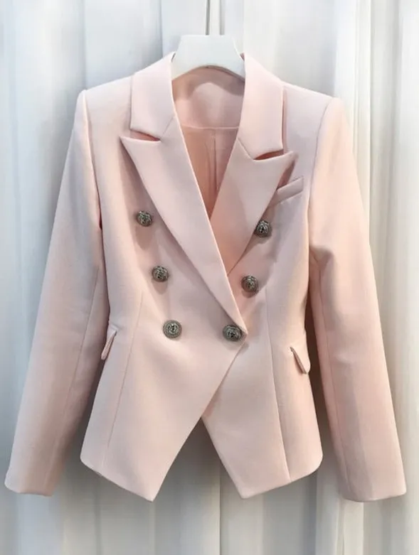 Blazer - Dames - Baby Pink, Elegant en Comfortabel voor elke gelegenheid