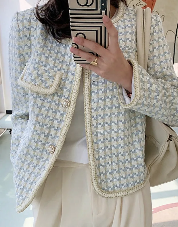 Blazer - Dames - French stijl, elegant ontwerp, perfect voor elke gelegenheid