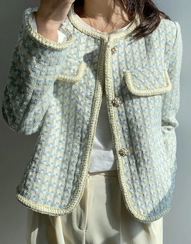 Blazer - Dames - French stijl, elegant ontwerp, perfect voor elke gelegenheid