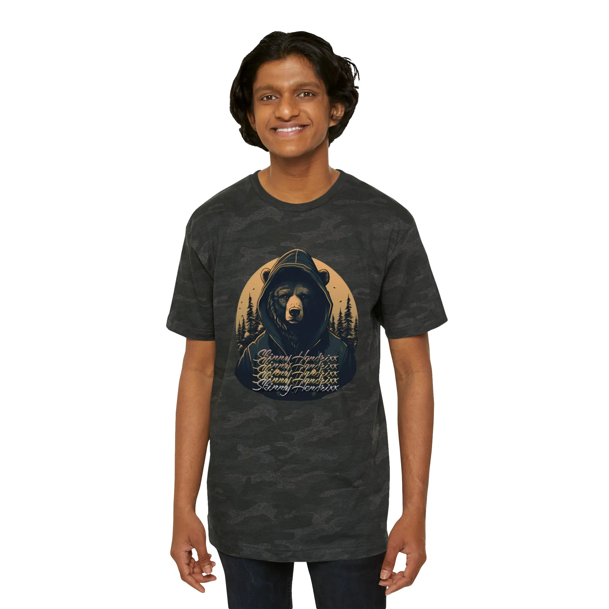 Cali Bear Style Camo Tee