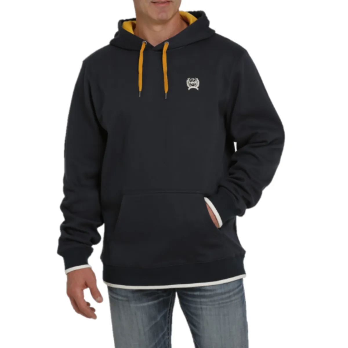 Cinch® Men's Graphic Logo Navy Blue Pullover Sweatshirt MWK1206022