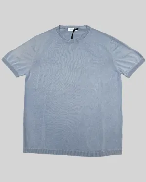 CROSSLEY Wosten Cotton crew Neck | BLUE
