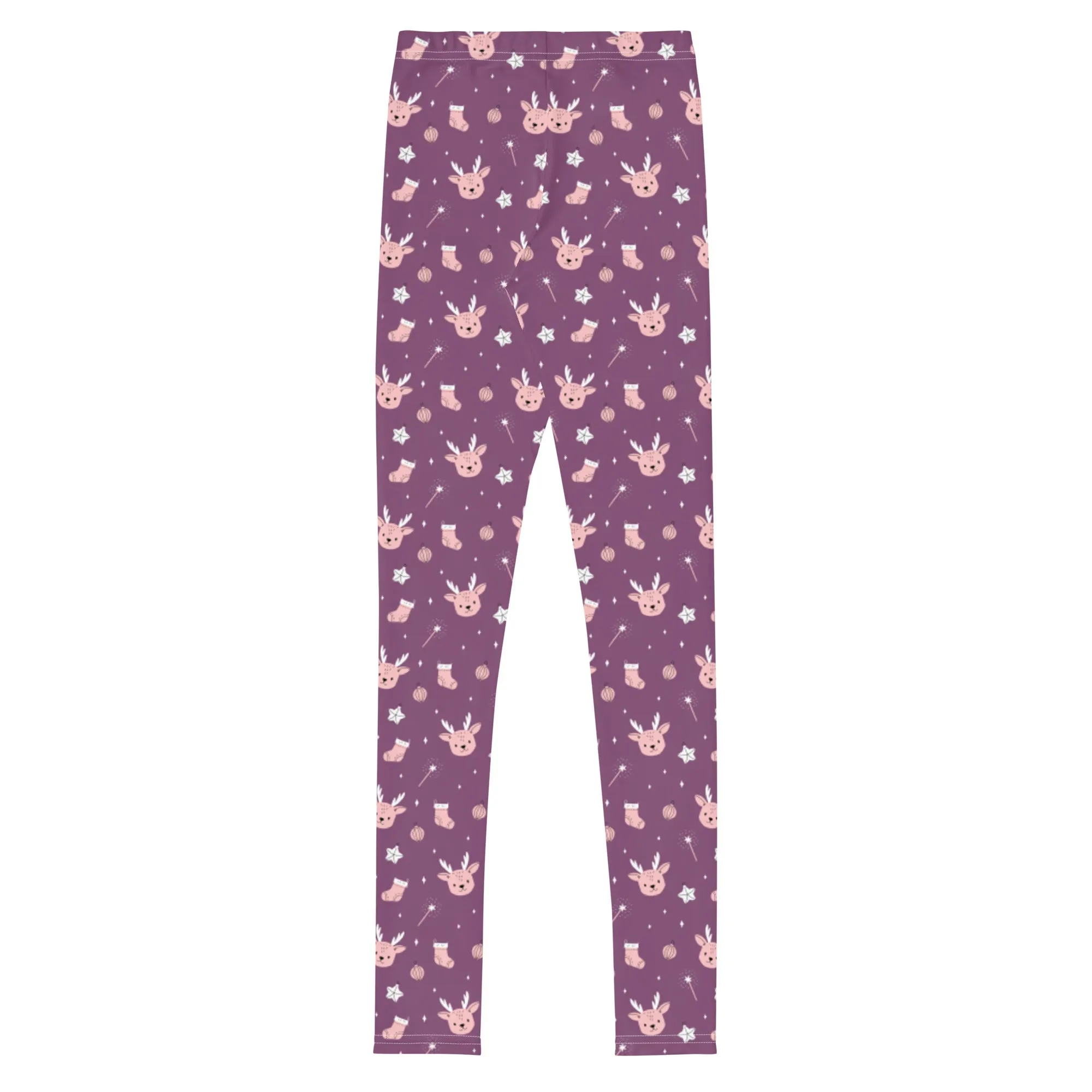 Deer Santa - Youth Leggings
