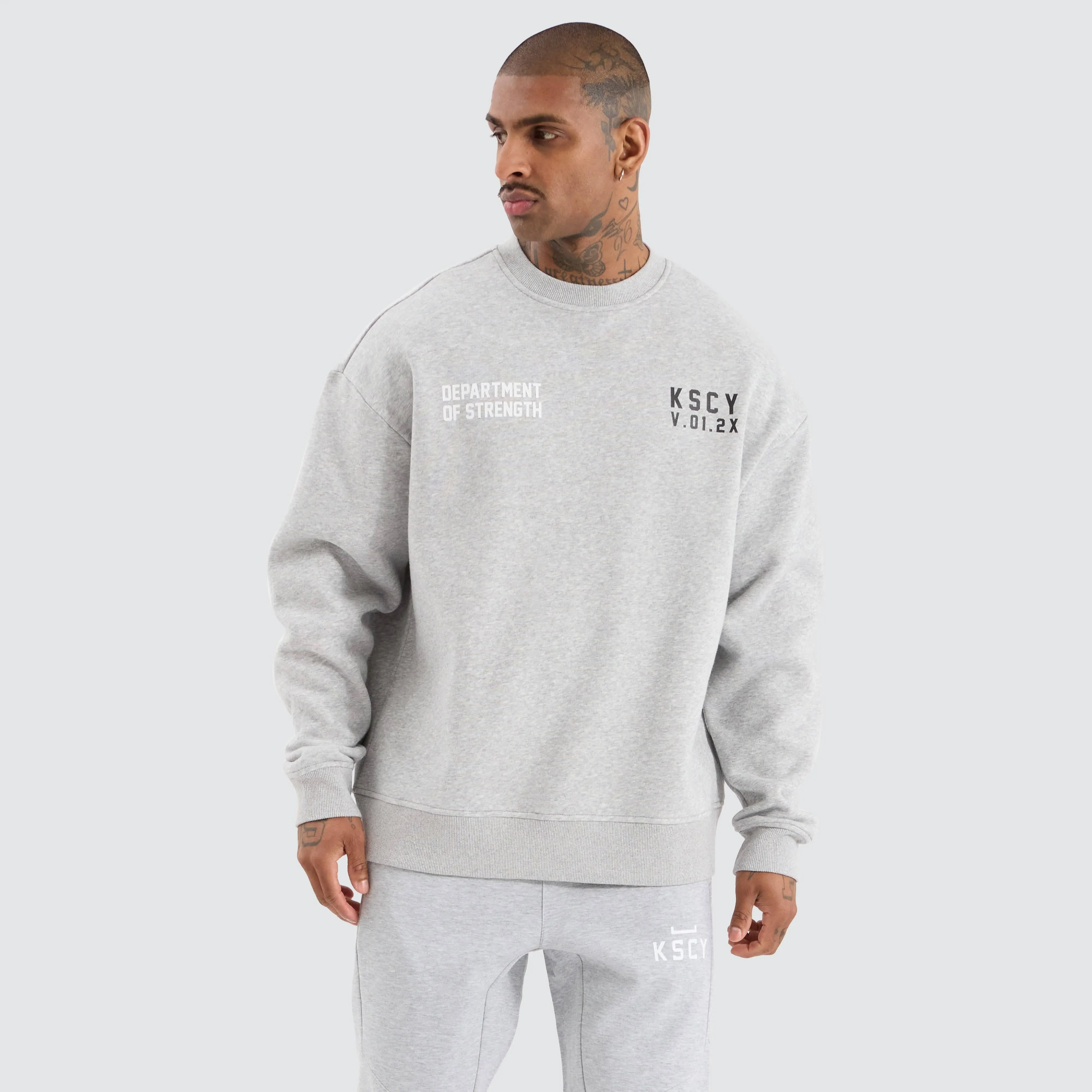 Epic Relaxed Sweater Grey Marle