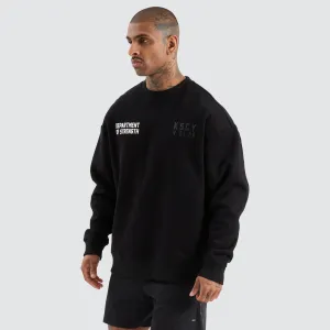 Epic Relaxed Sweater Jet Black