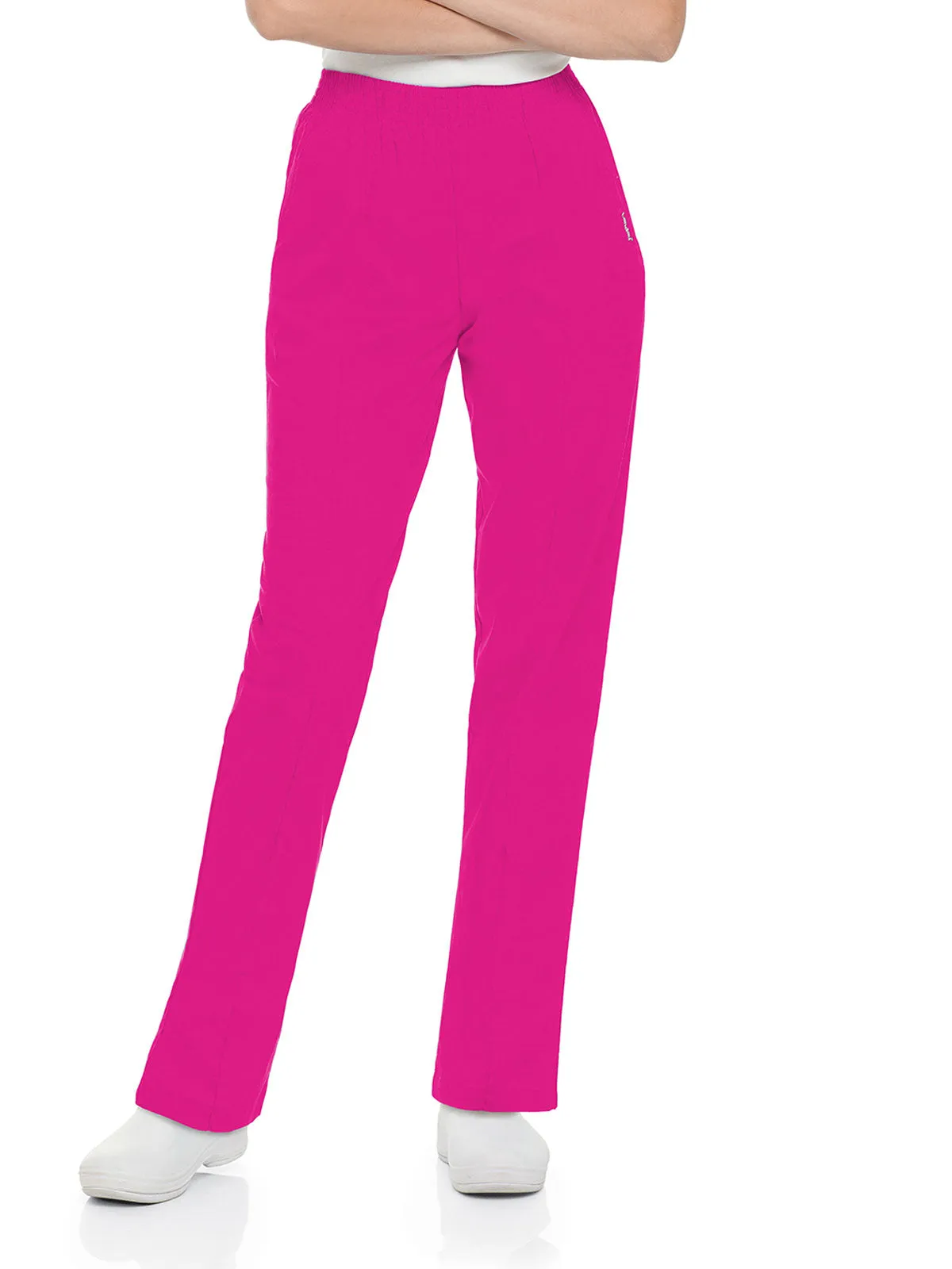 Essentials - Women's Classic Fit Elastic Waist Scrub Pants [4]