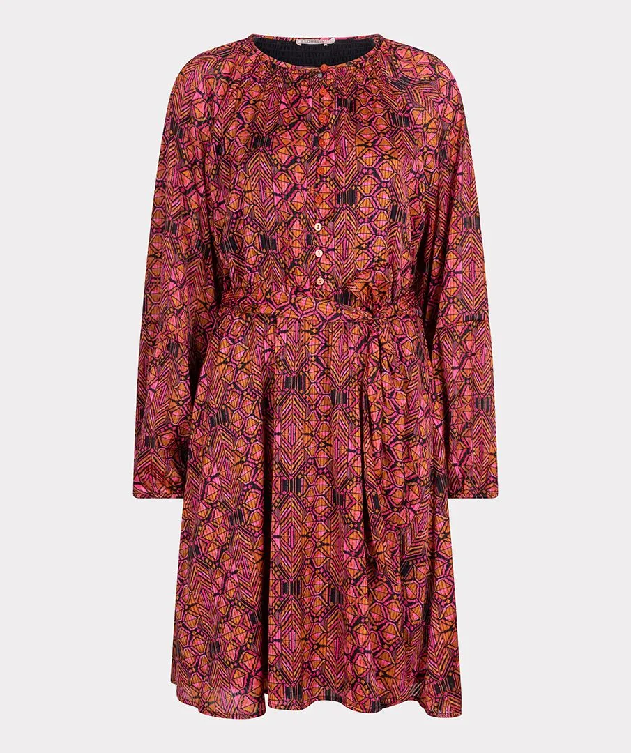 Francette Fancy Sleeve Sensation Dress - EsQualo F2414513