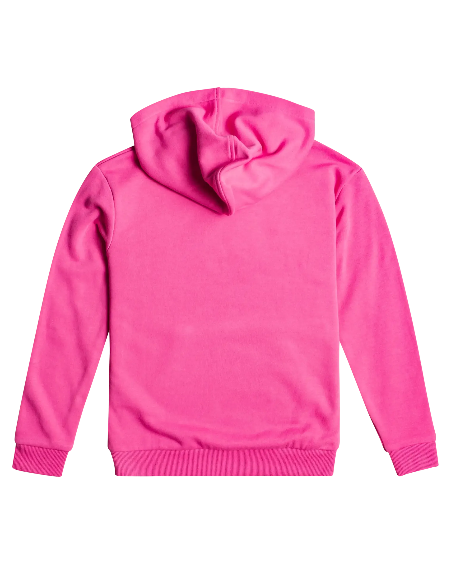 Girls Happiness Forever Hoodie in Pink Guava