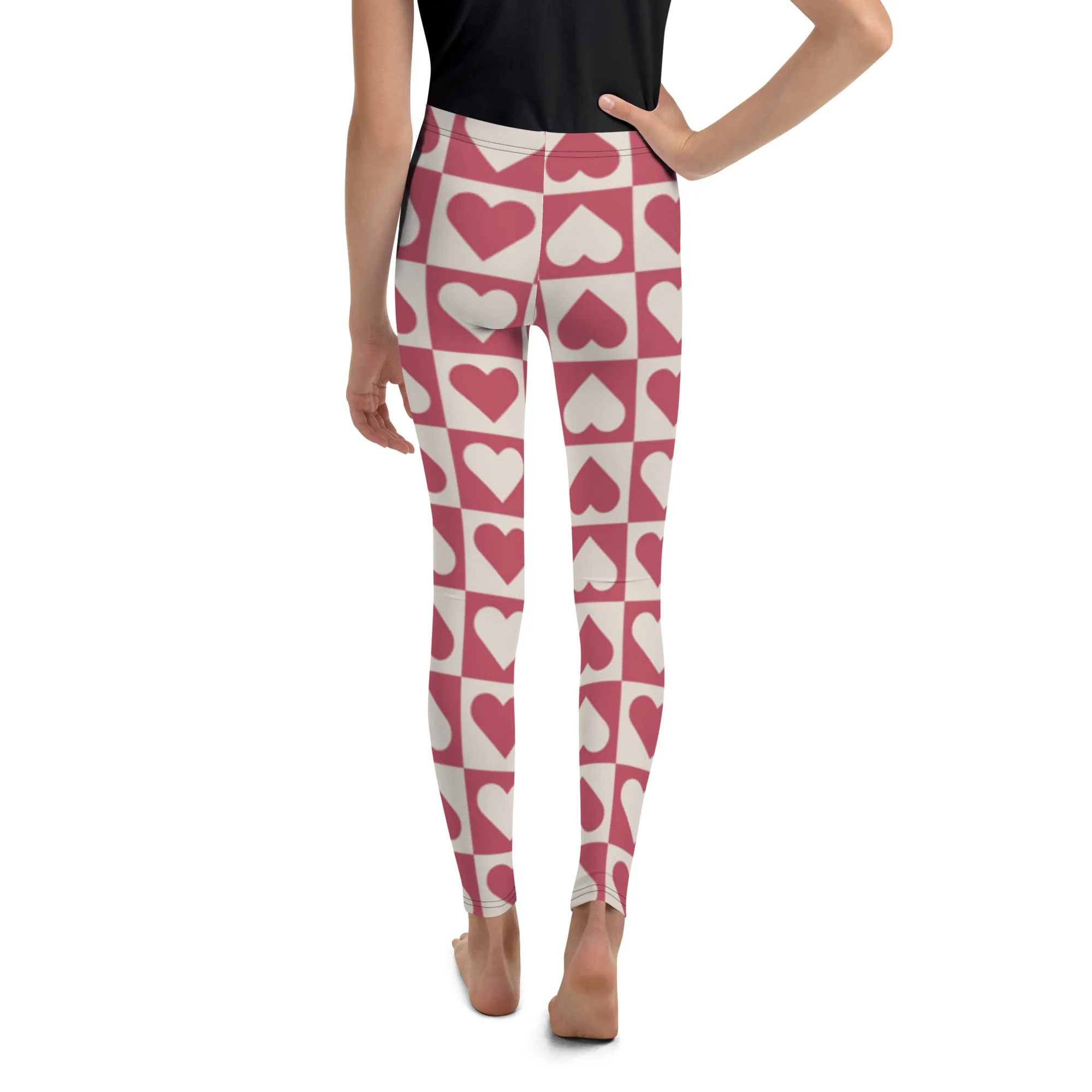 Hearts Youth Leggings