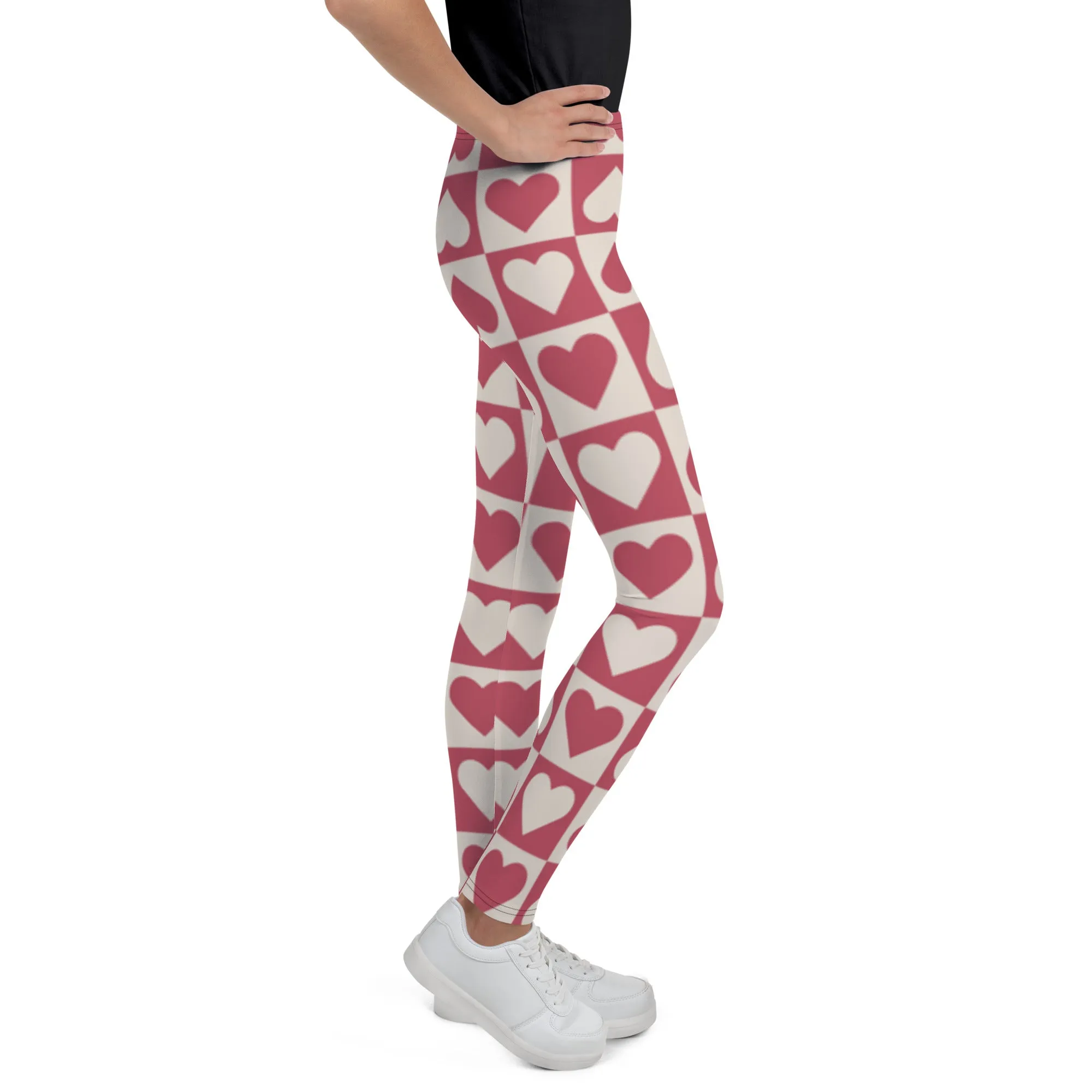 Hearts Youth Leggings