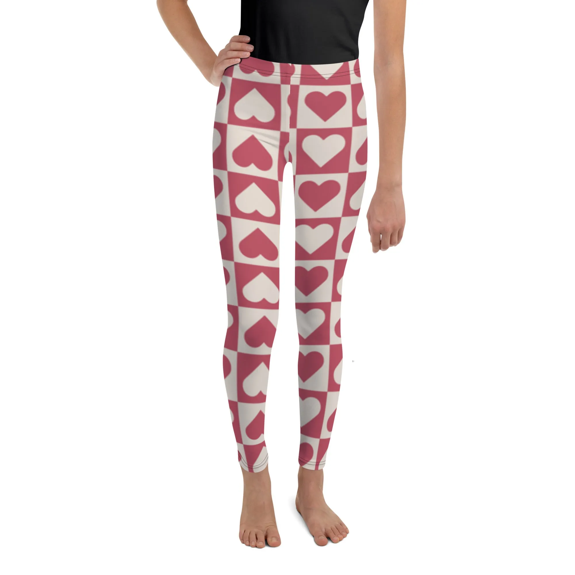 Hearts Youth Leggings