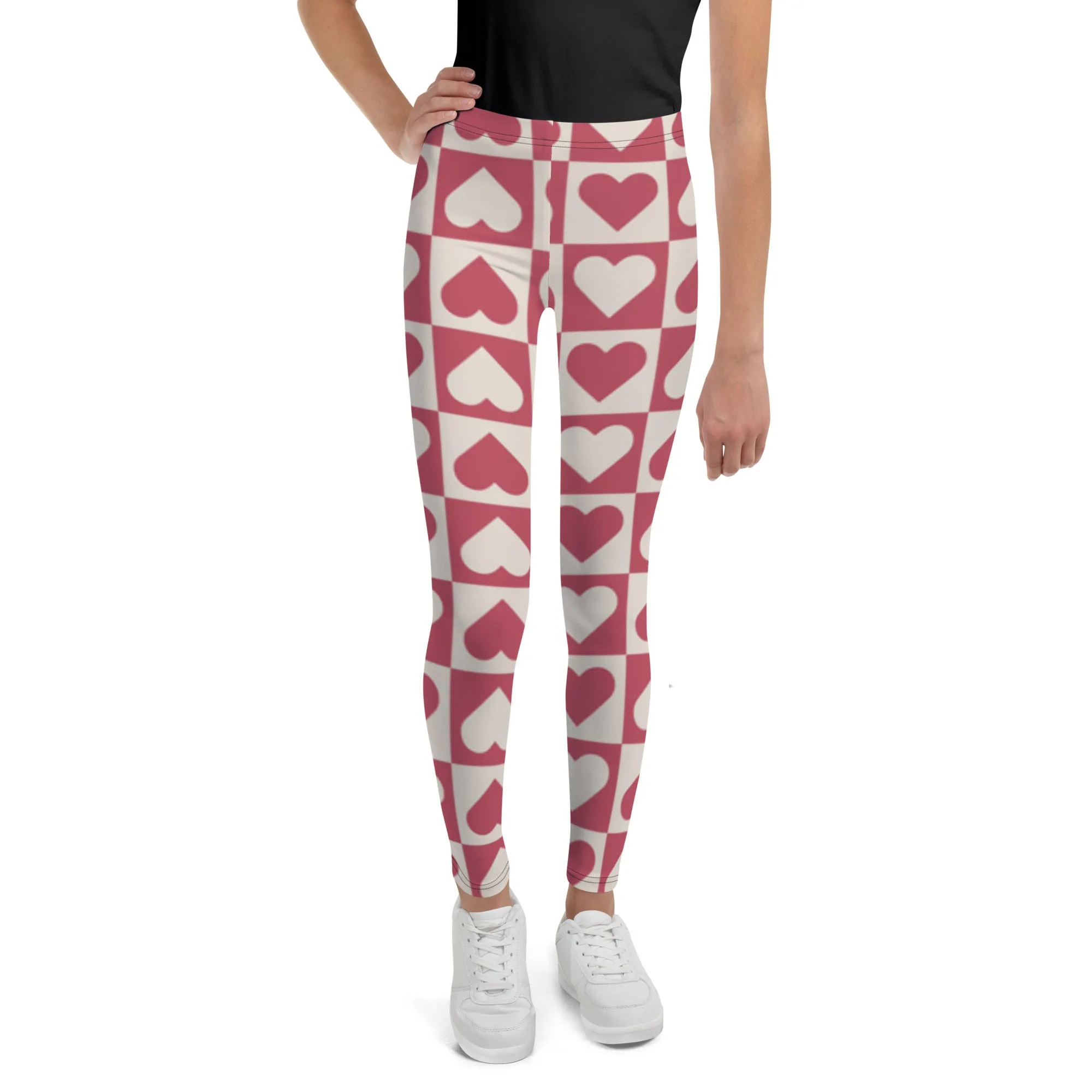 Hearts Youth Leggings