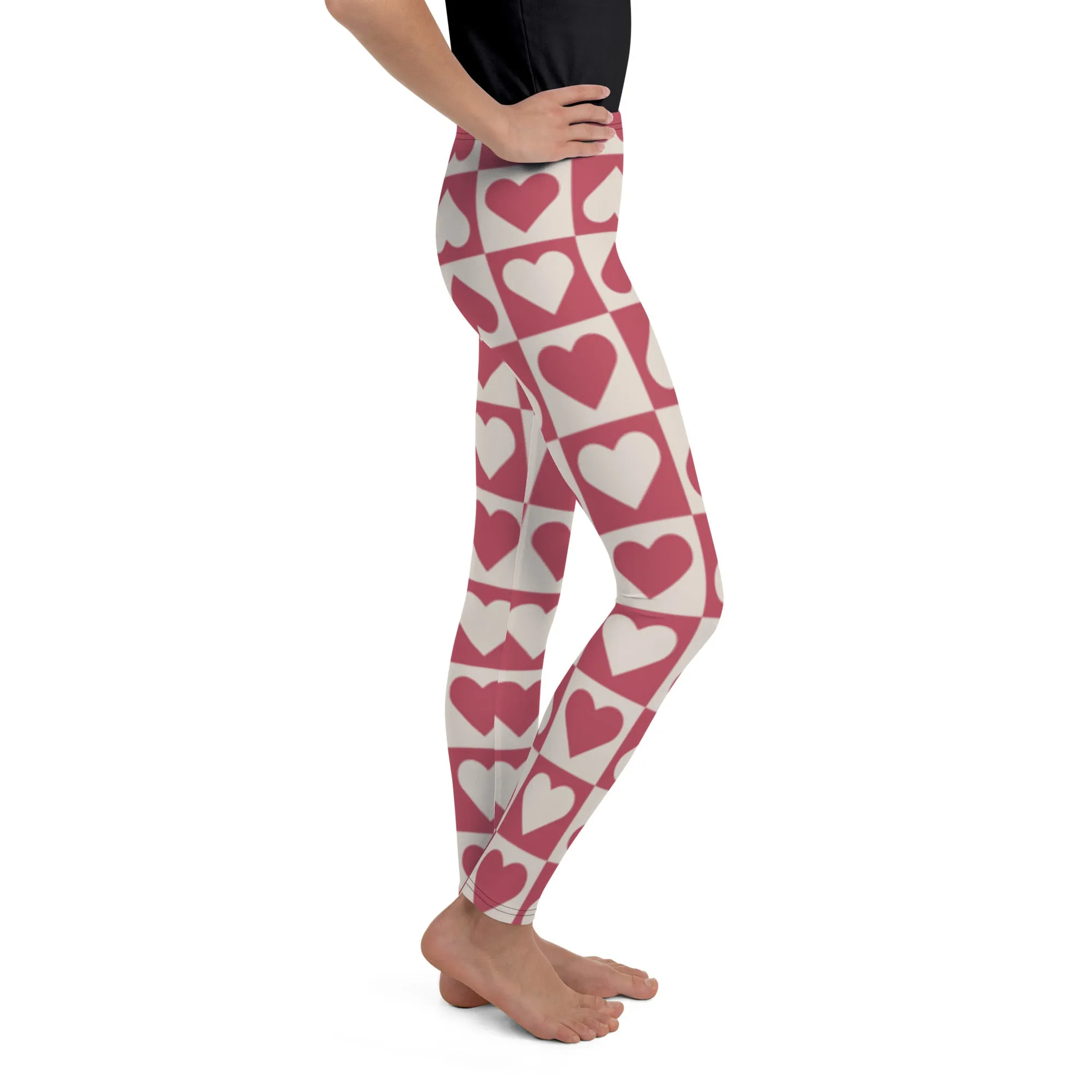 Hearts Youth Leggings