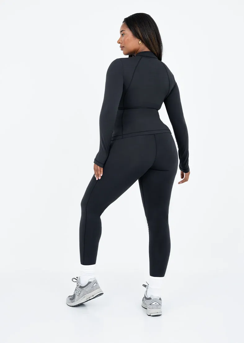Life Zip Up Jacket Black