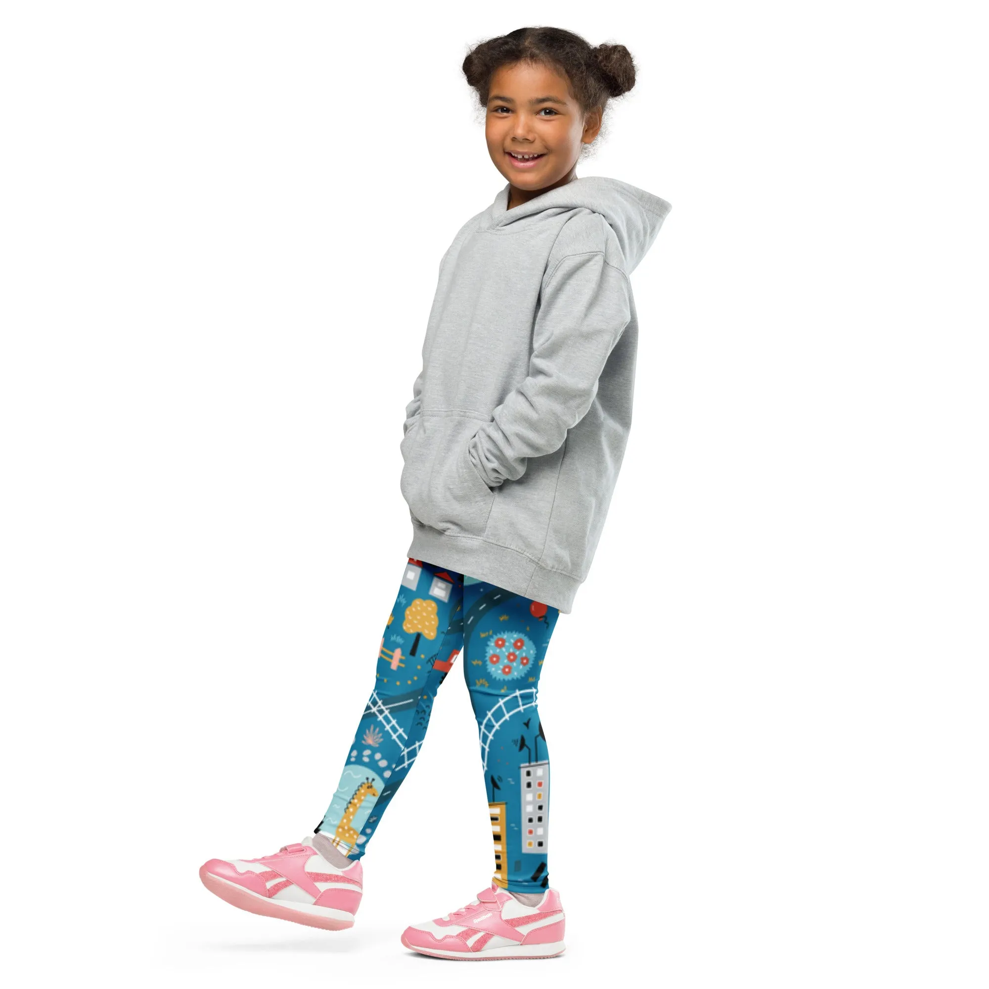 Maps Kid's Leggings