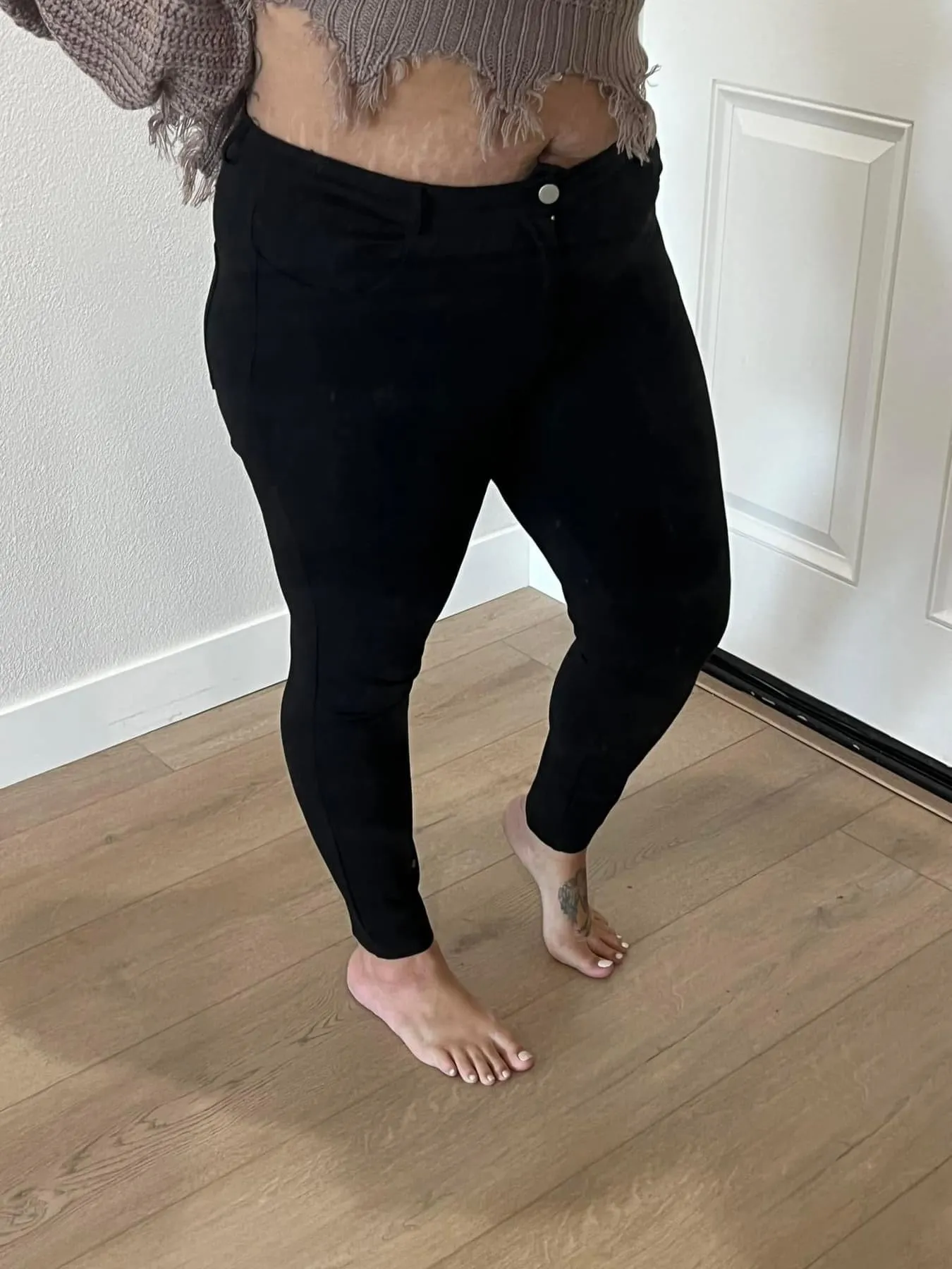 On Your Side Stretchy Stitch Pants
