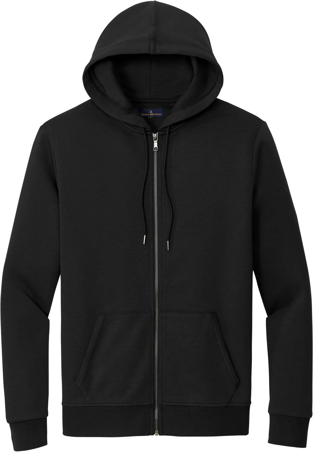 OUTLET-Brooks Brothers Double-Knit Full-Zip Hoodie