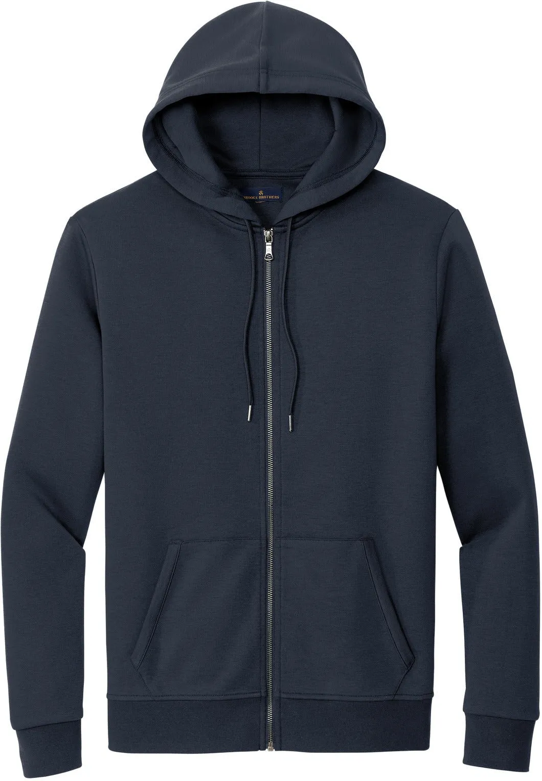 OUTLET-Brooks Brothers Double-Knit Full-Zip Hoodie