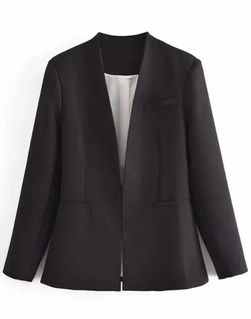 Pantalon en Blazer - Dames - Stijlvolle Set van Hoogwaardige Stof met Perfecte Pasvorm