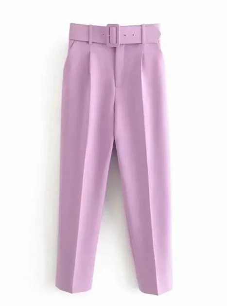 Pantalon en Blazer - Dames - Stijlvolle Set van Hoogwaardige Stof met Perfecte Pasvorm