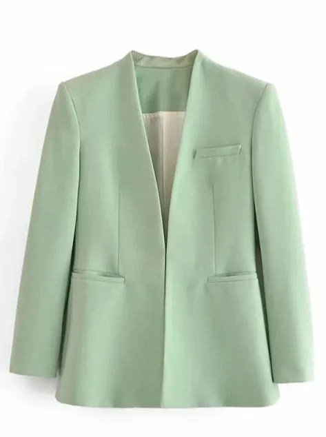 Pantalon en Blazer - Dames - Stijlvolle Set van Hoogwaardige Stof met Perfecte Pasvorm