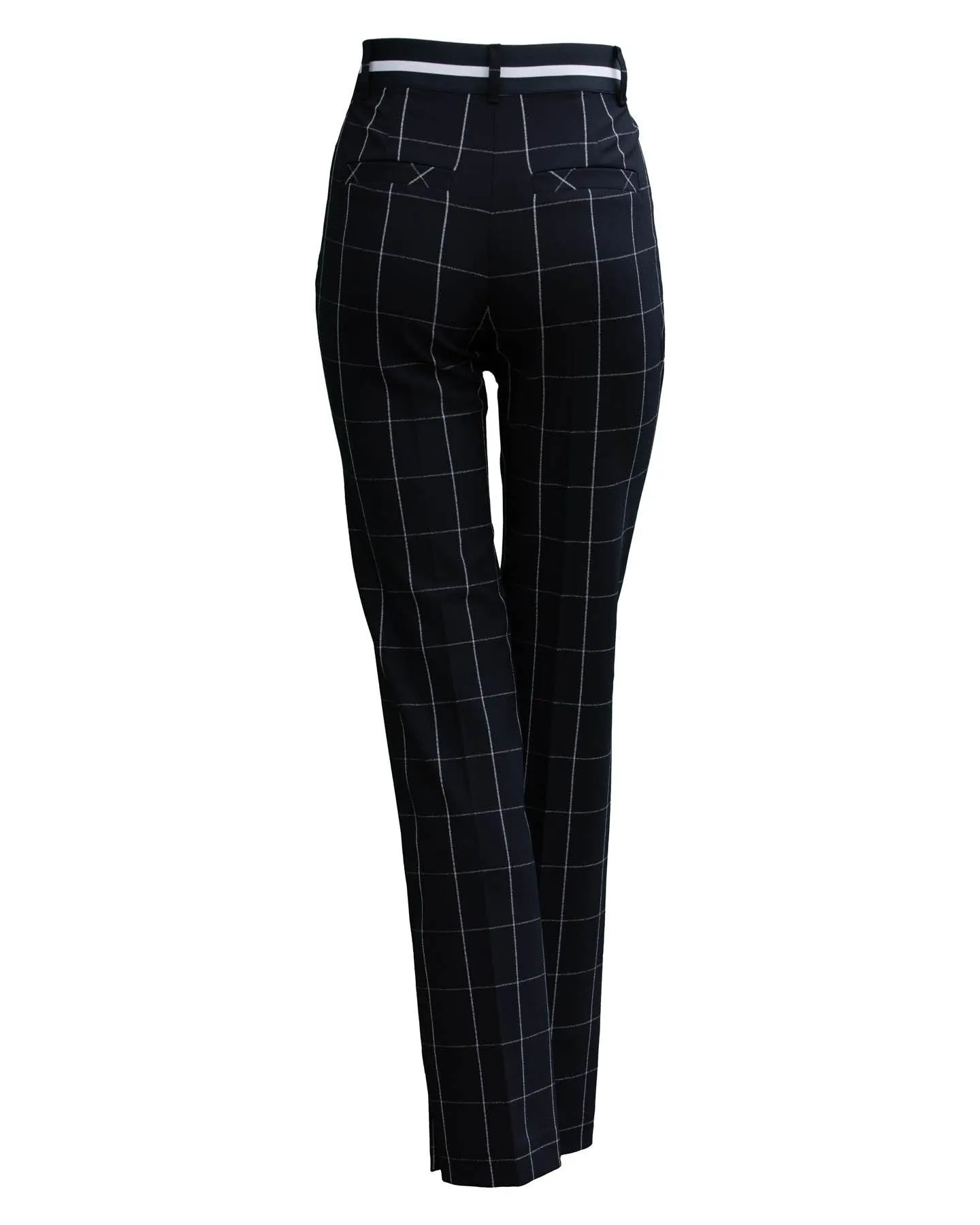 Stretchy Plaid Pants