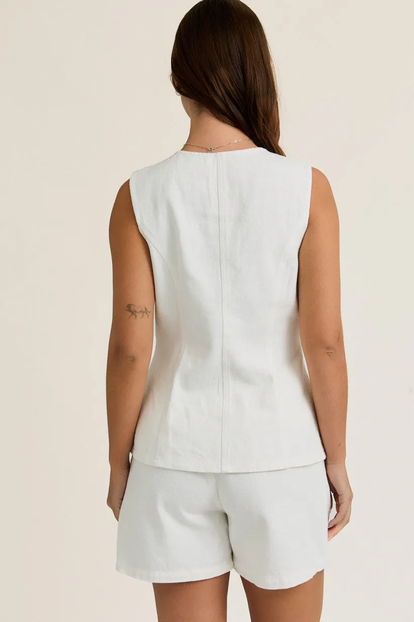 Versailles Top in White
