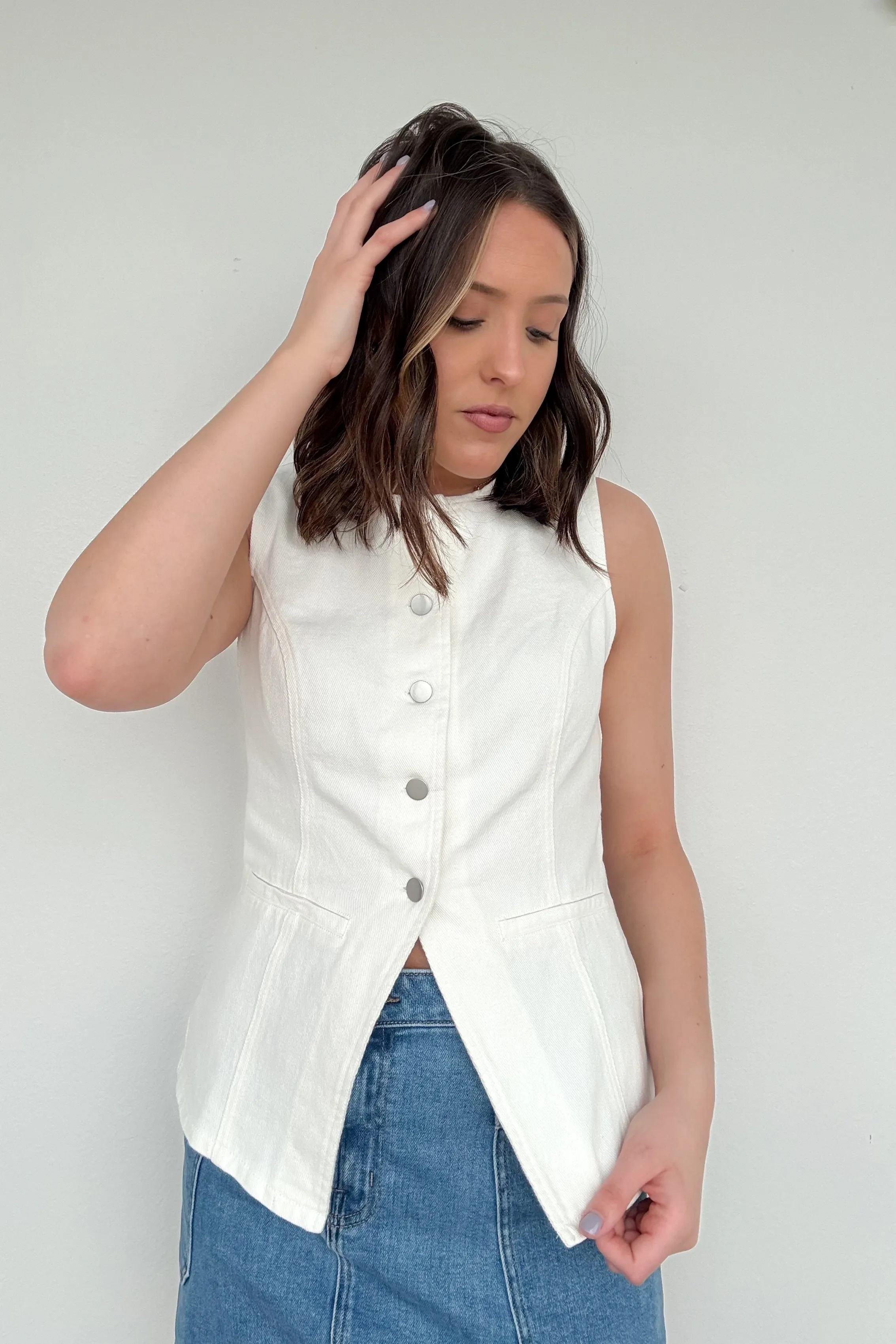 Versailles Top in White