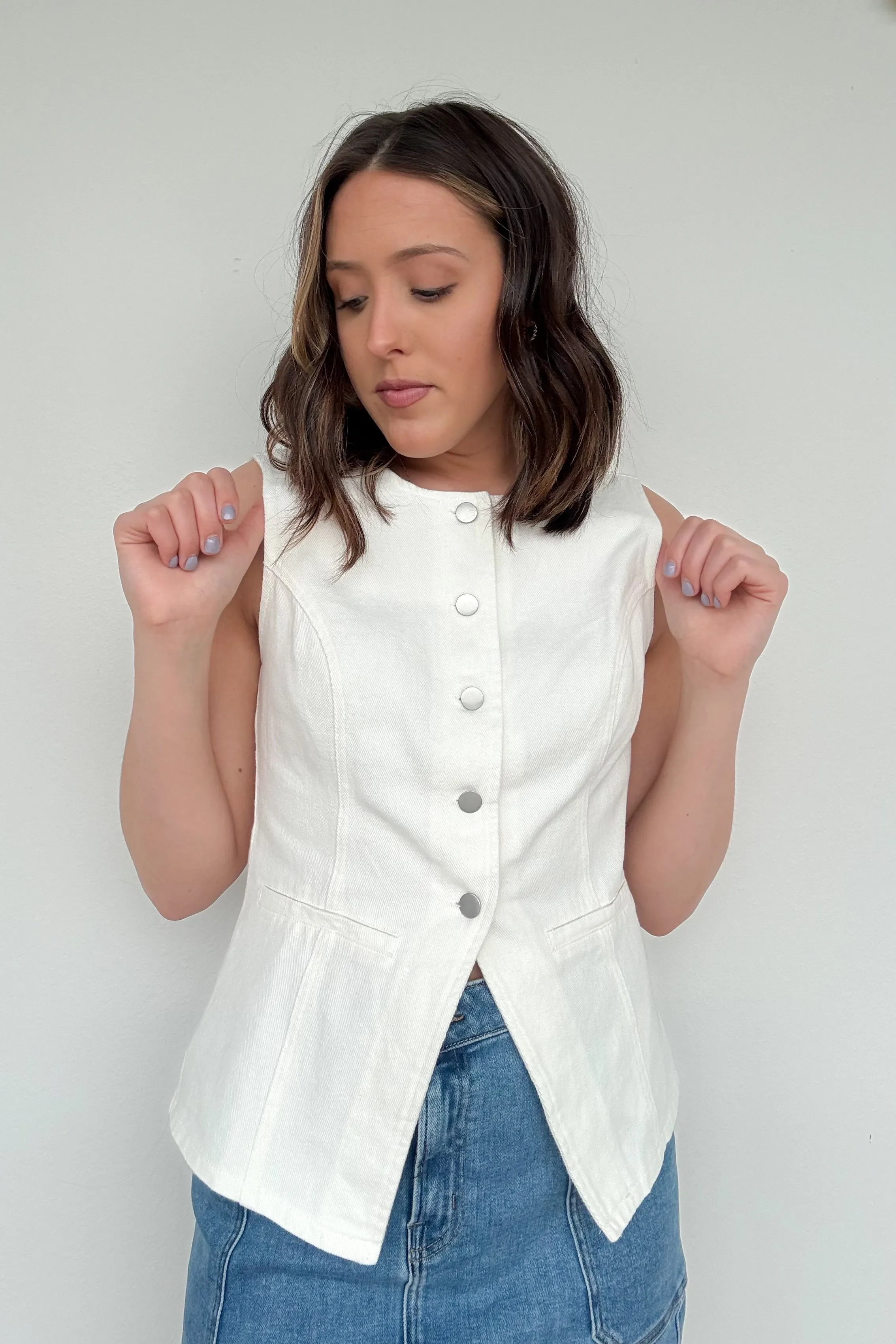 Versailles Top in White