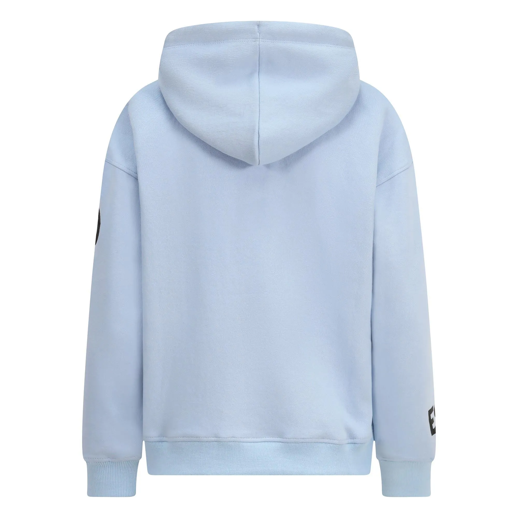 Women's Relaxed Fit Printed Hoodie Sky Blue